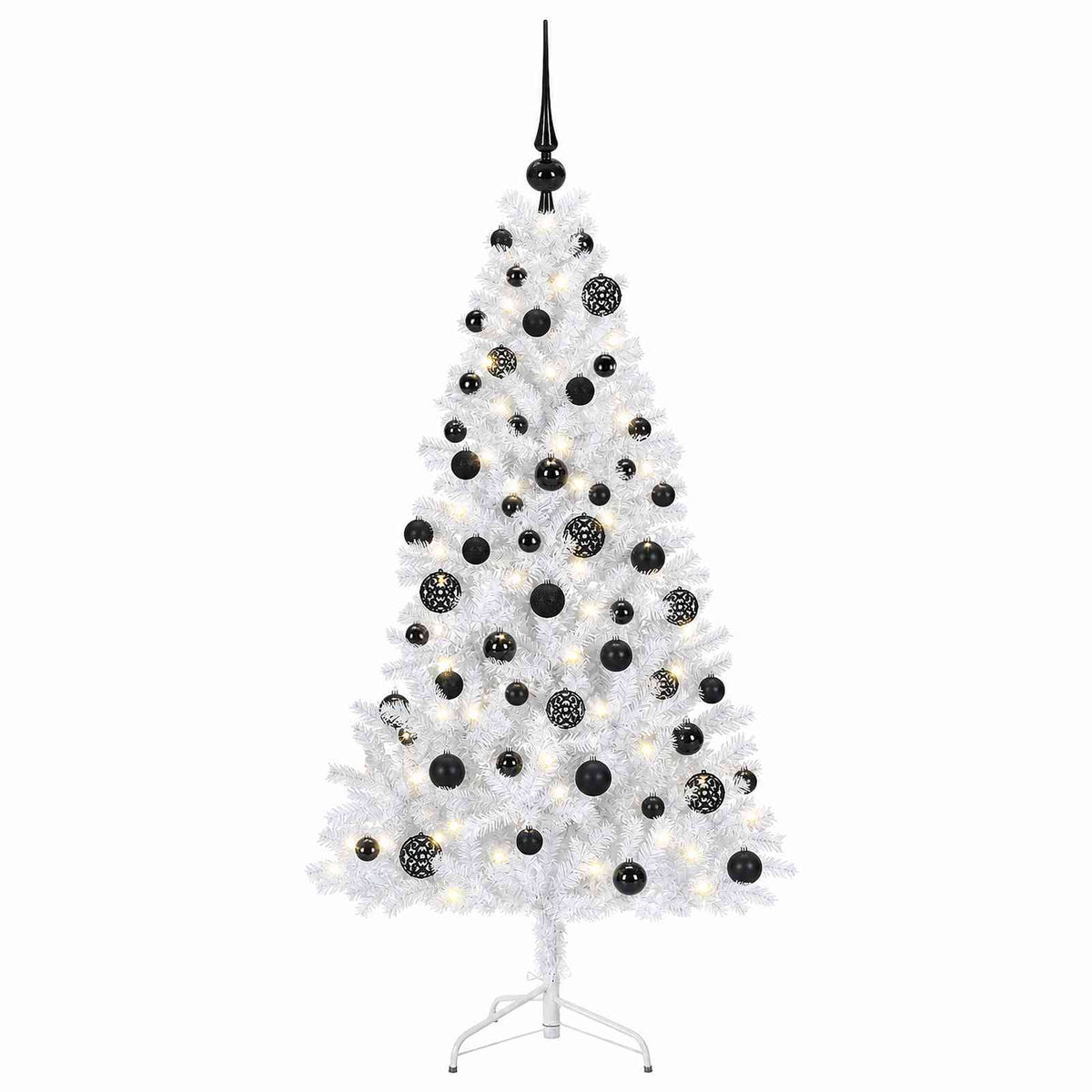Dirbtinė kalėdinė eglutė su rutuliuku 180 cm 300 LED