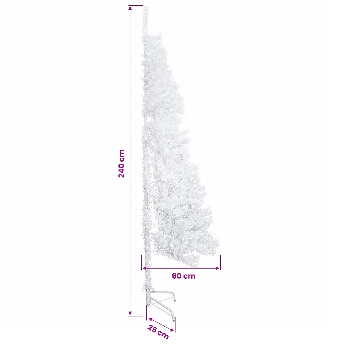 Dirbtinė kalėdinė eglutė su rutuliuku 240 cm 300 LED