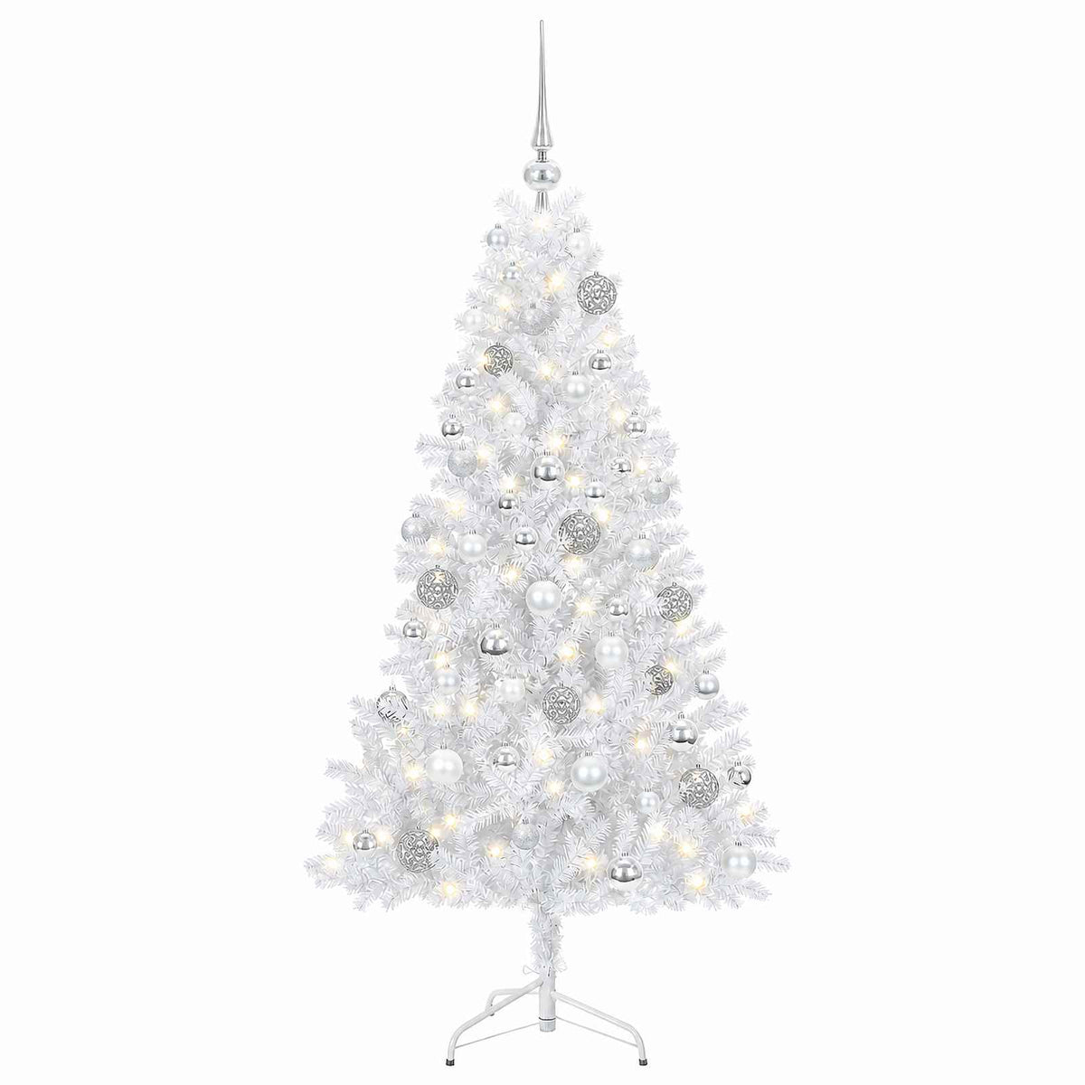 Dirbtinė kalėdinė eglutė su rutuliuku 180 cm 300 LED