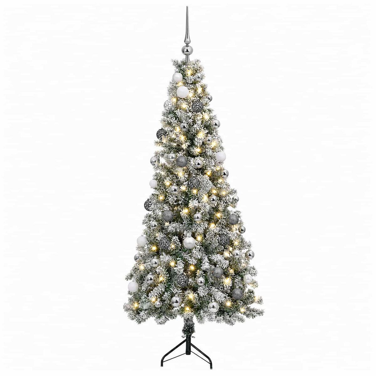 Dirbtinė kalėdinė eglutė su rutuliuku 210 cm 300 LED