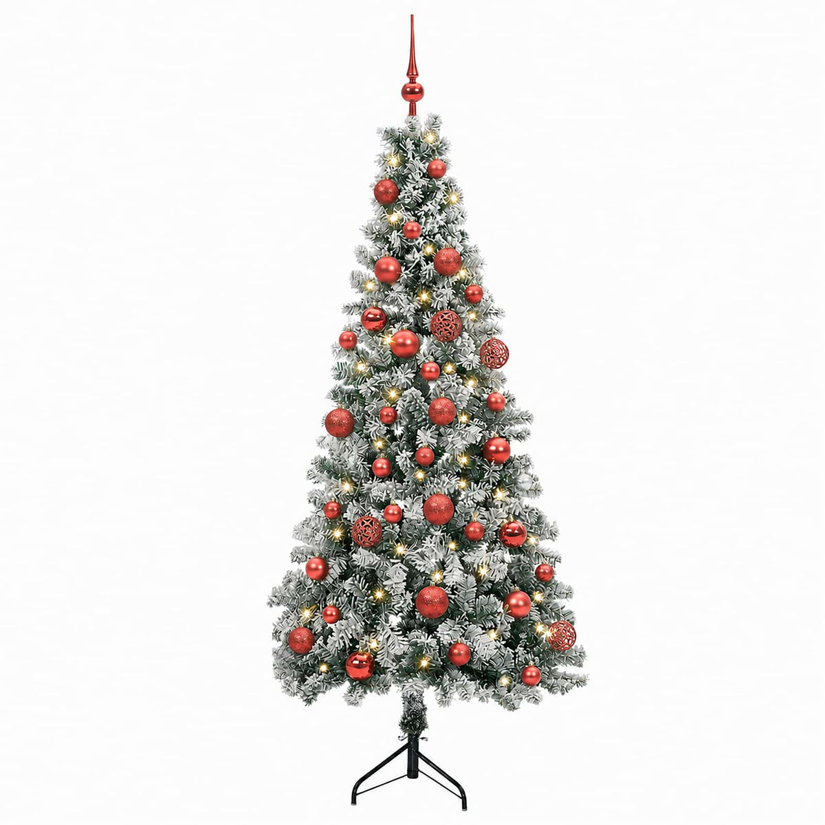 Dirbtinė kalėdinė eglutė su rutuliuku 120 cm 150 LED