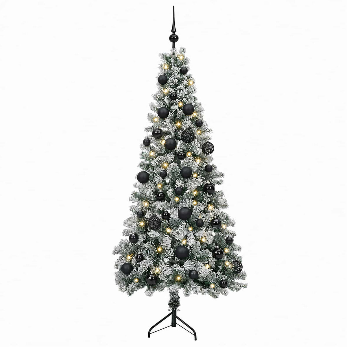 Dirbtinė kalėdinė eglutė su rutuliuku 120 cm 150 LED