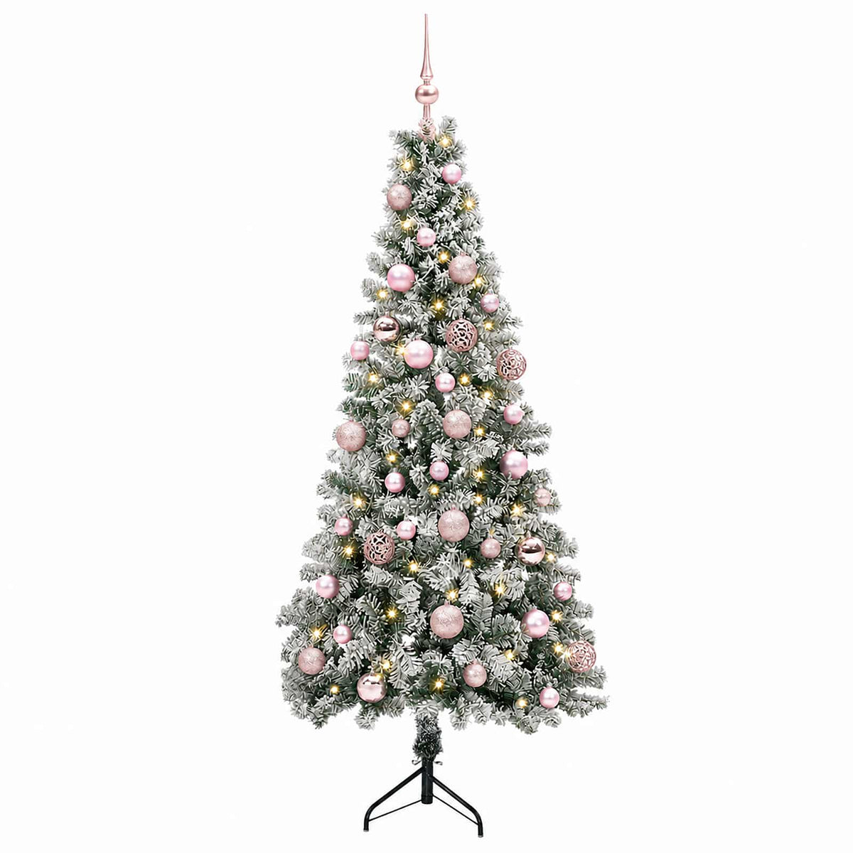 Dirbtinė kalėdinė eglutė su rutuliuku 150 cm 150 LED