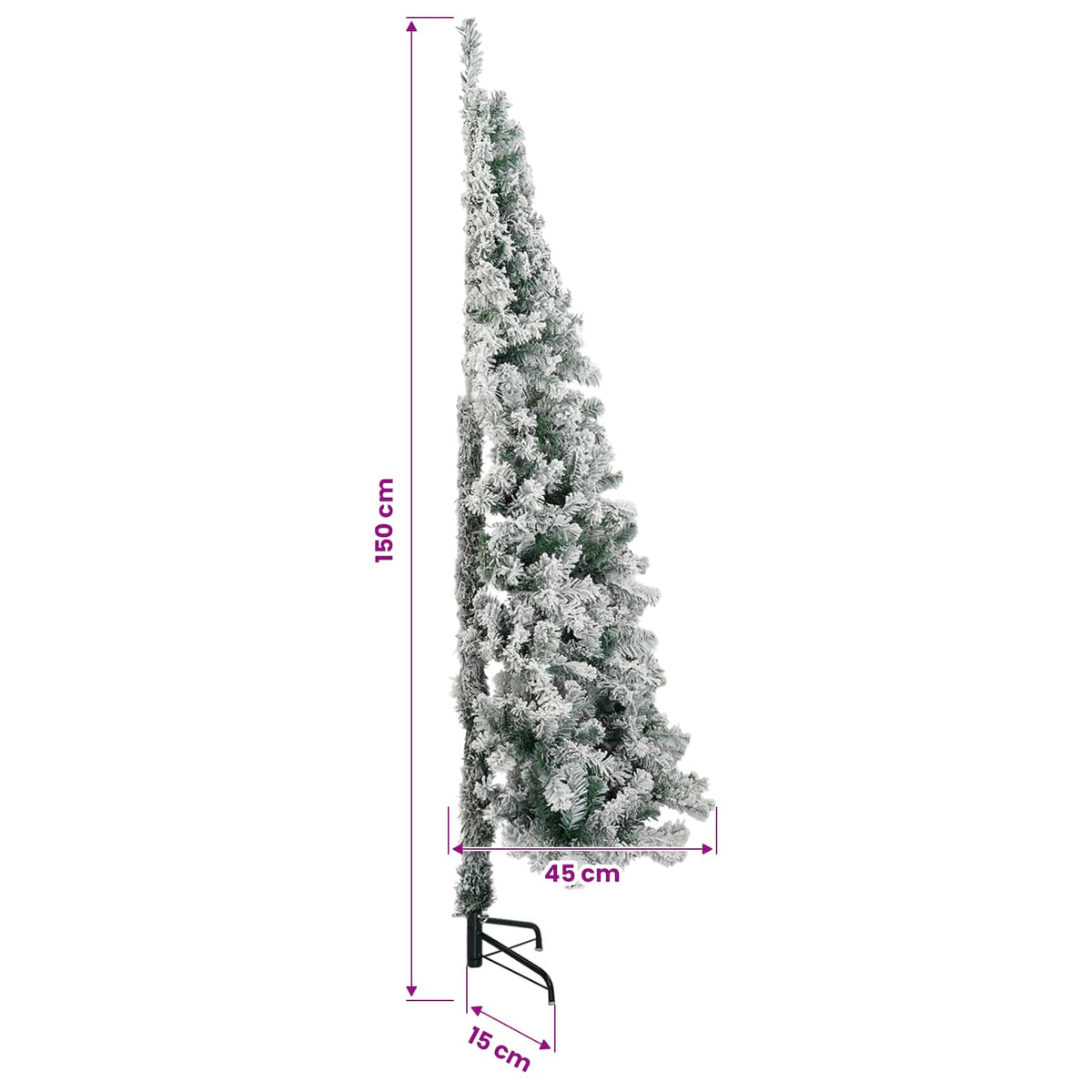 Dirbtinė kalėdinė eglutė su rutuliuku 150 cm 150 LED