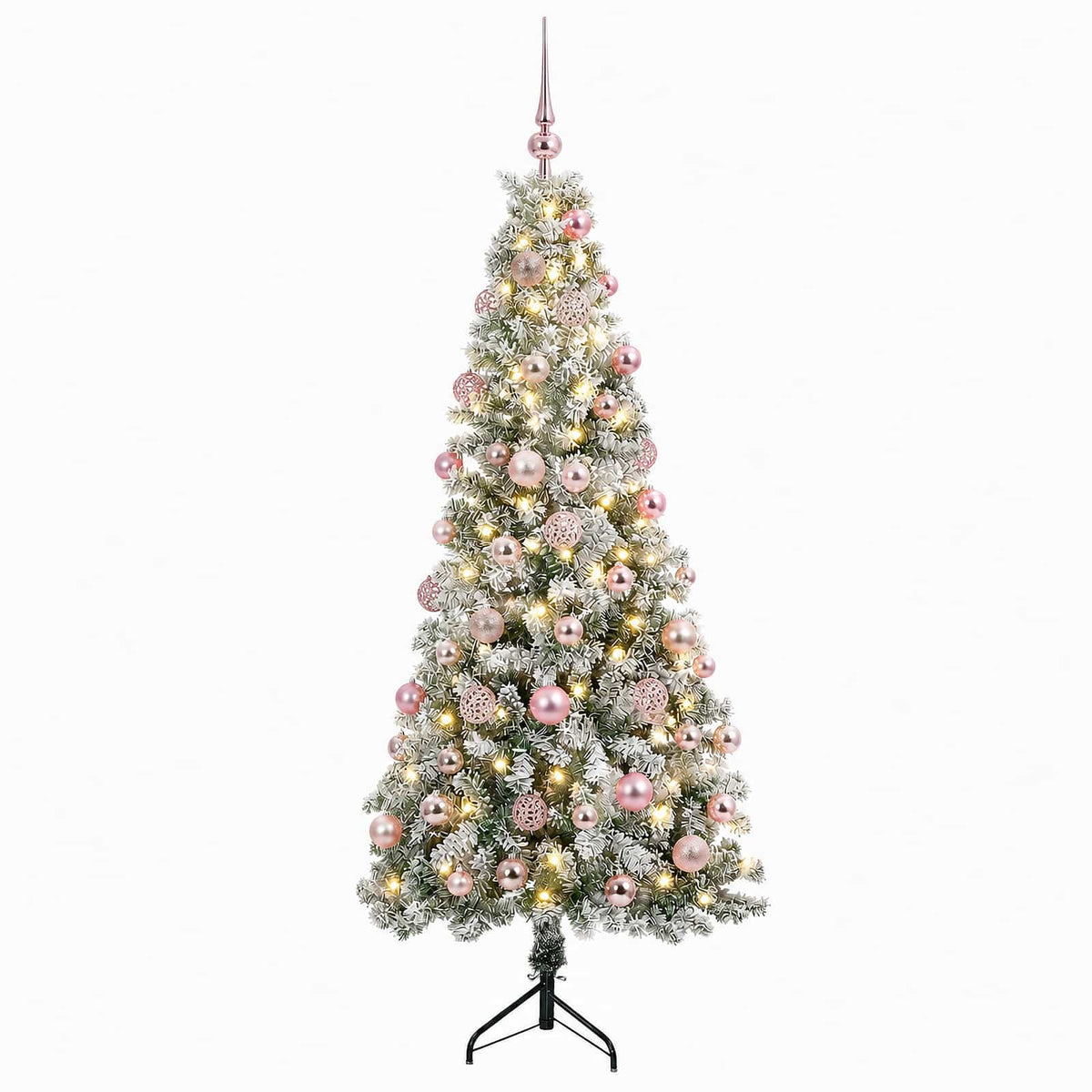 Dirbtinė kalėdinė eglutė su rutuliuku 180 cm 300 LED