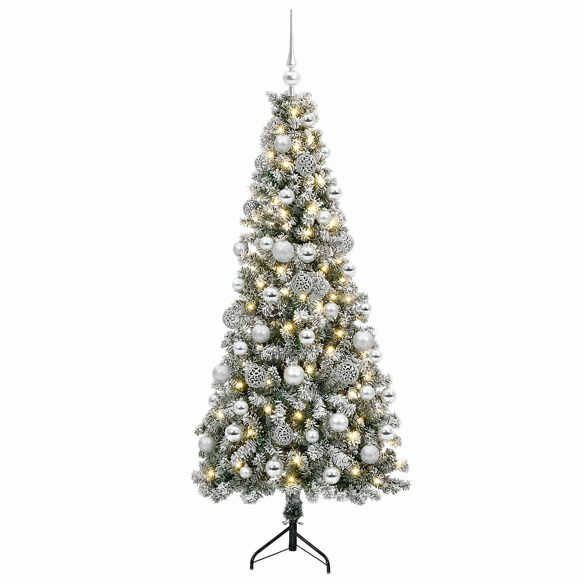 Dirbtinė kalėdinė eglutė su rutuliuku 210 cm 300 LED
