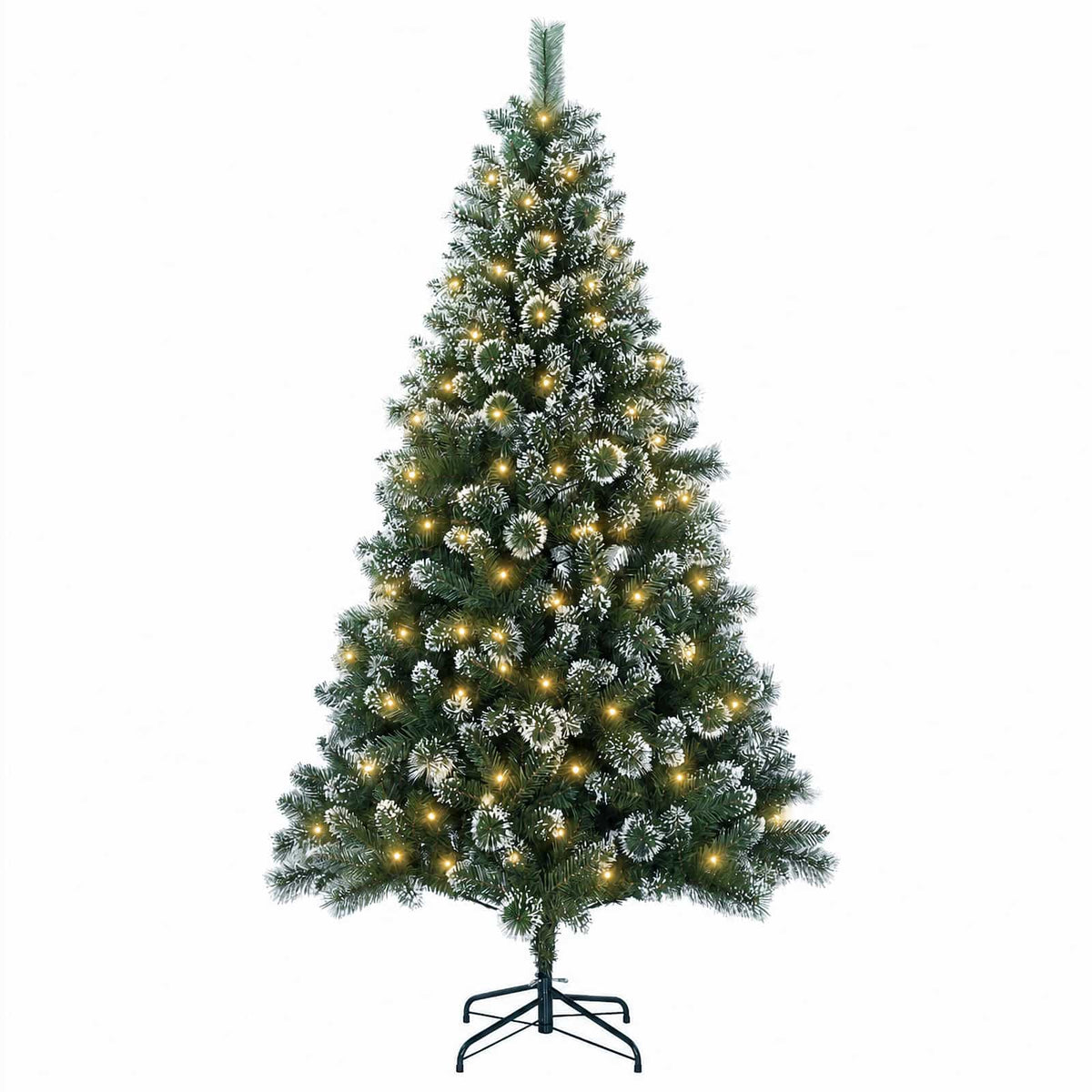 Dirbtinė Kalėdų eglutė 120 cm 150 LED Šilta balta