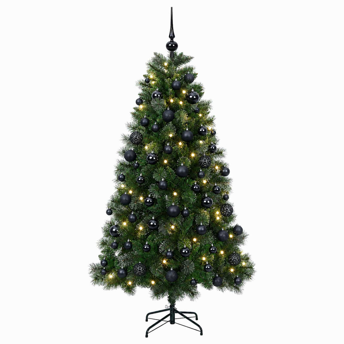 Dirbtinė kalėdinė eglutė su žaisliuku 240 cm 300 LED