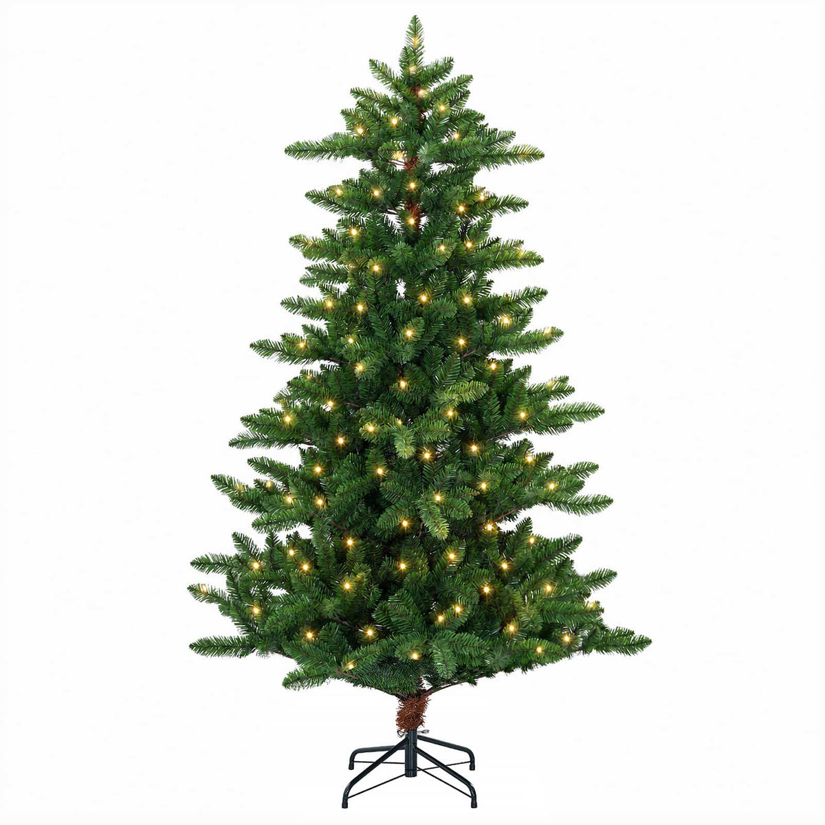 Dirbtinė Kalėdų eglutė 150 cm 150 LED Šilta balta