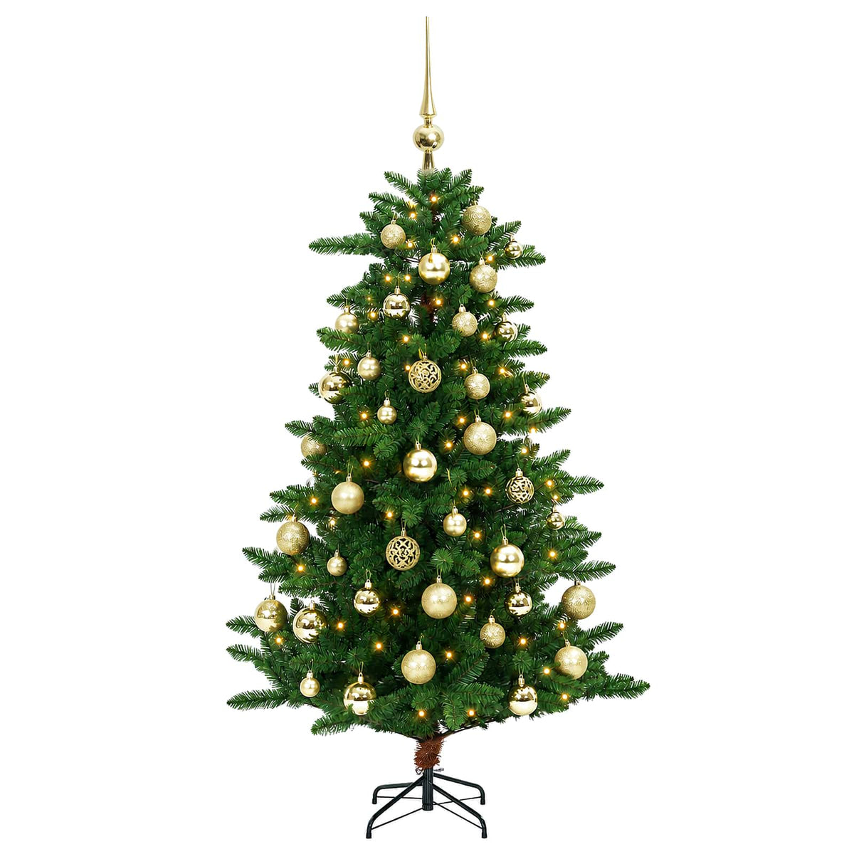 Artificial Christmas Tree with Bauble 120 cm 150 LED