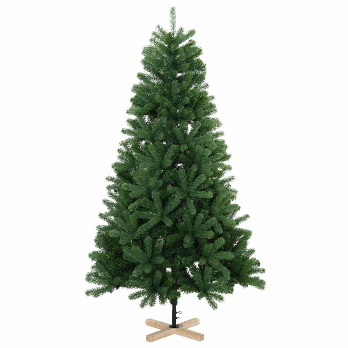 Dirbtinė Kalėdų eglutė 120 cm 150 LED Šilta balta PVC Žalia