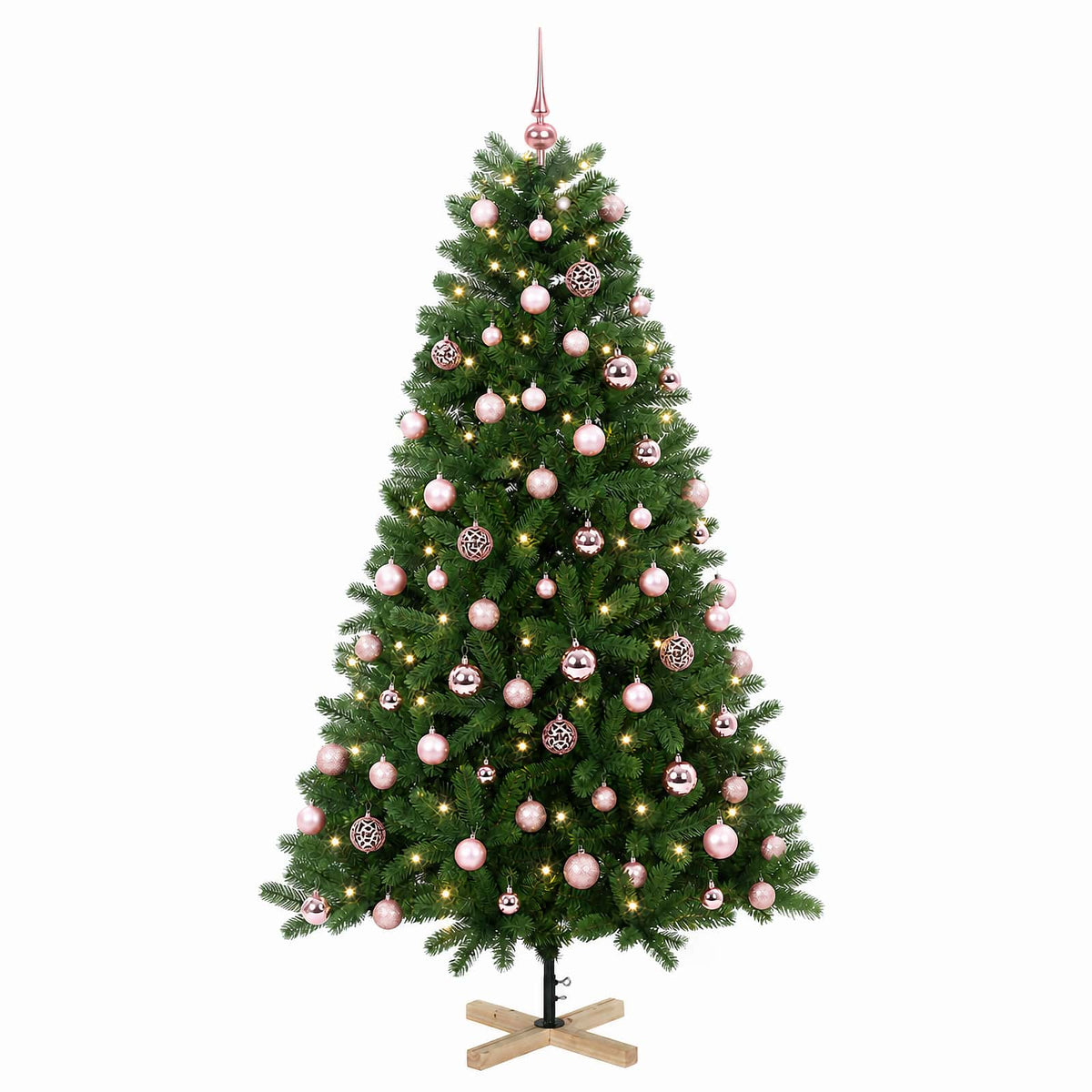 Dirbtinė kalėdinė eglutė su rutuliuku 240 cm 300 LED