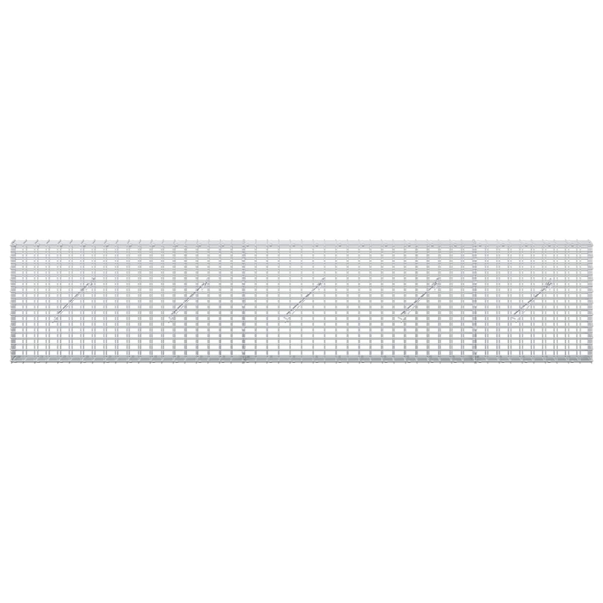 Gabionas su 3,5 mm viela ir 5x2,5 cm tinkleliu 250x10x50 cm