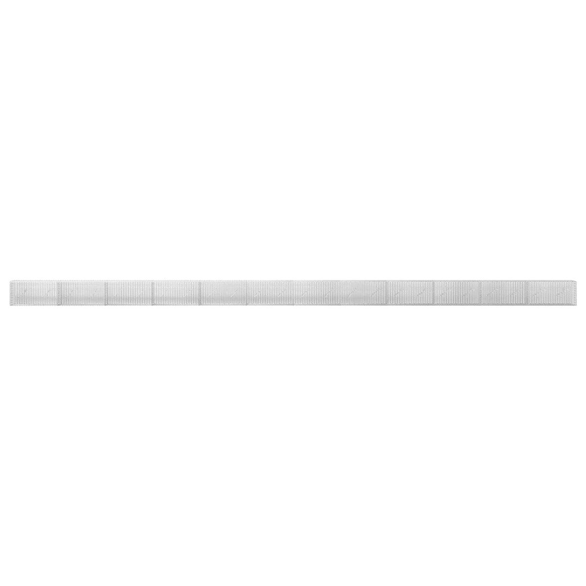 Gabionas su 3,5 mm viela ir 5x2,5 cm tinkleliu 1200x10x50 cm