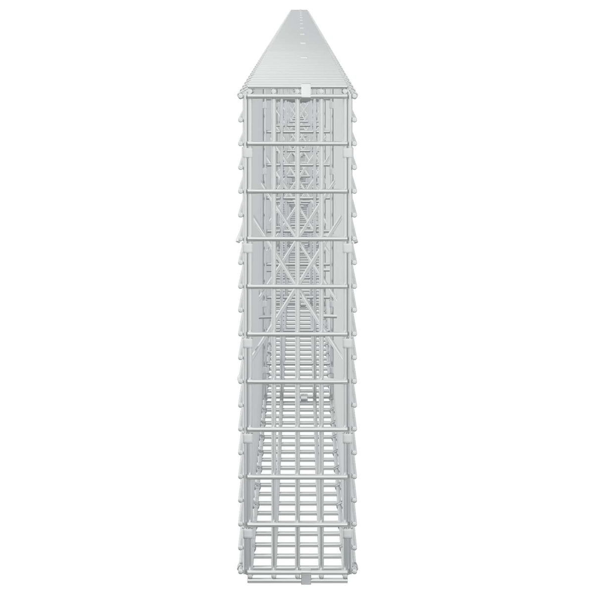 Gabionas su 3,5 mm viela ir 5x2,5 cm tinkleliu 1200x10x50 cm