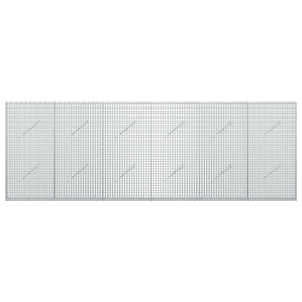 Gabionas su 3,5 mm viela ir 5x2,5 cm tinkleliu 300x10x100 cm