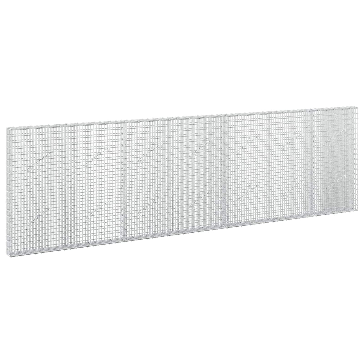 Gabionas su 3,5 mm viela ir 5x2,5 cm tinkleliu 350x10x100 cm