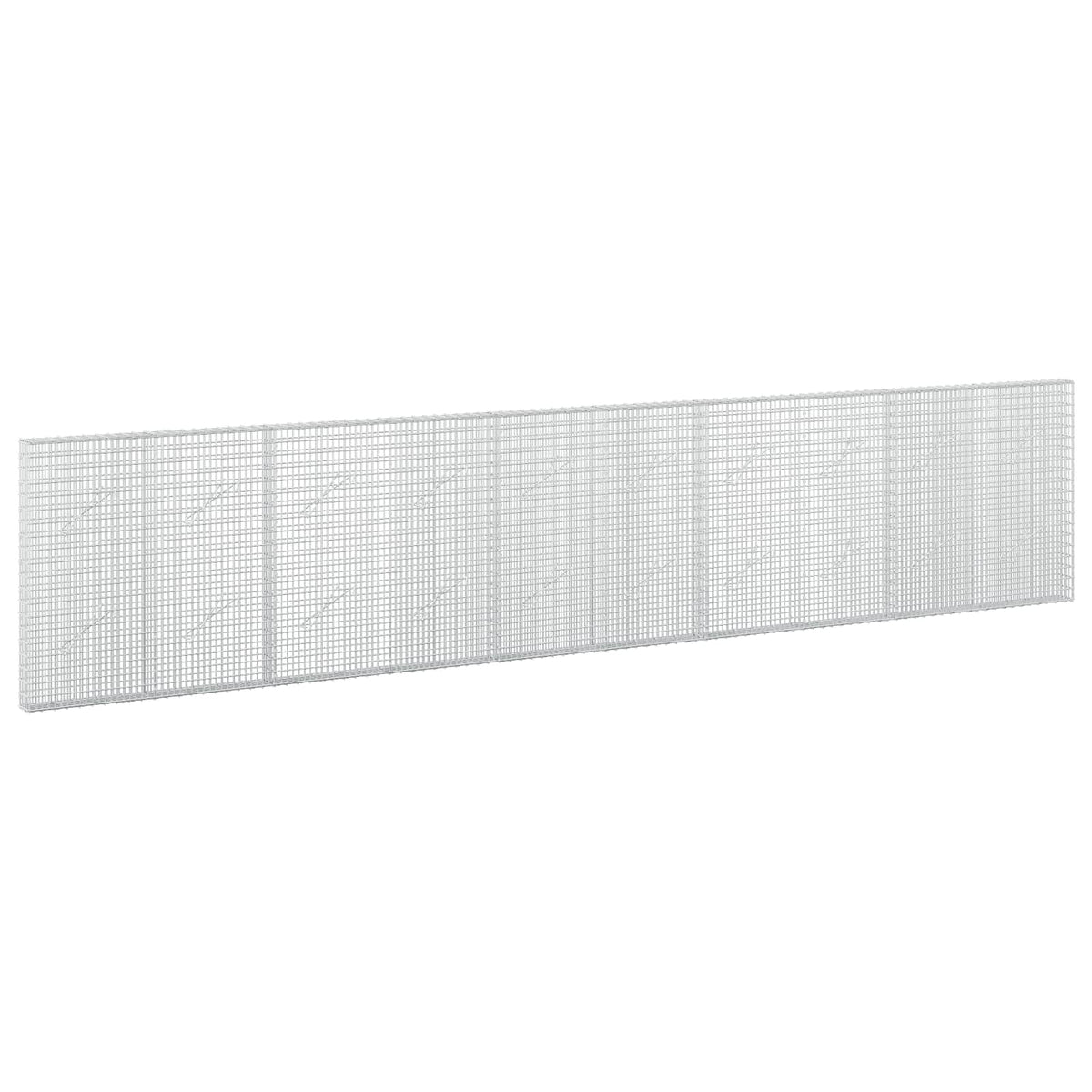Gabionas su 3,5 mm viela ir 5x2,5 cm tinkleliu 500x10x100 cm