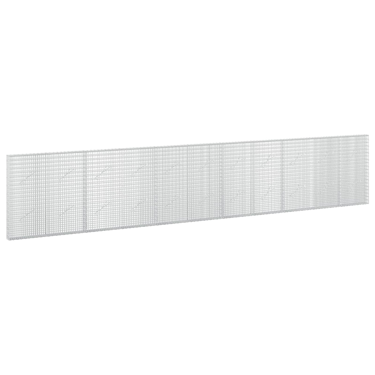 Gabionas su 3,5 mm viela ir 5x2,5 cm tinkleliu 550x10x100 cm
