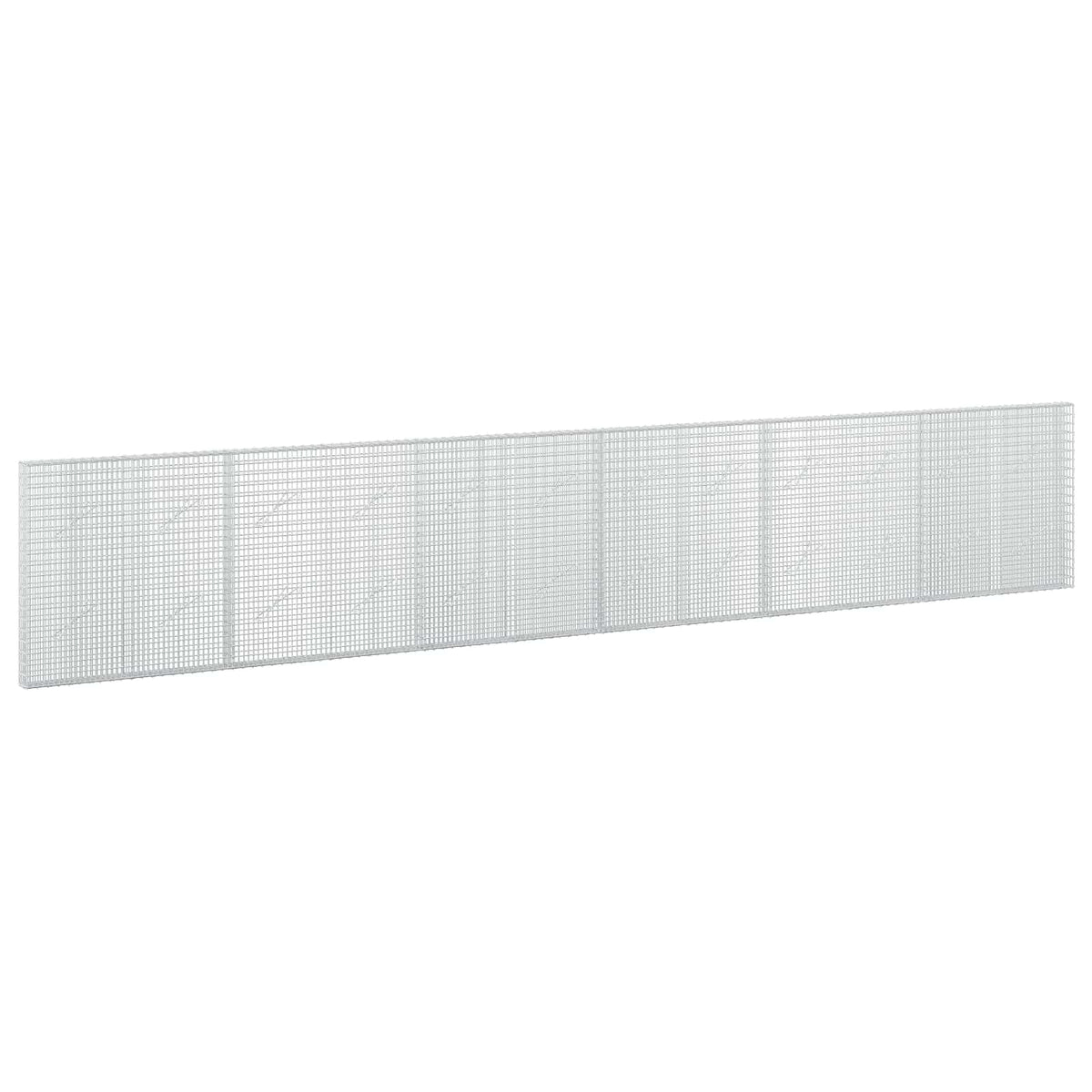 Gabionas su 3,5 mm viela ir 5x2,5 cm tinkleliu 600x10x100 cm