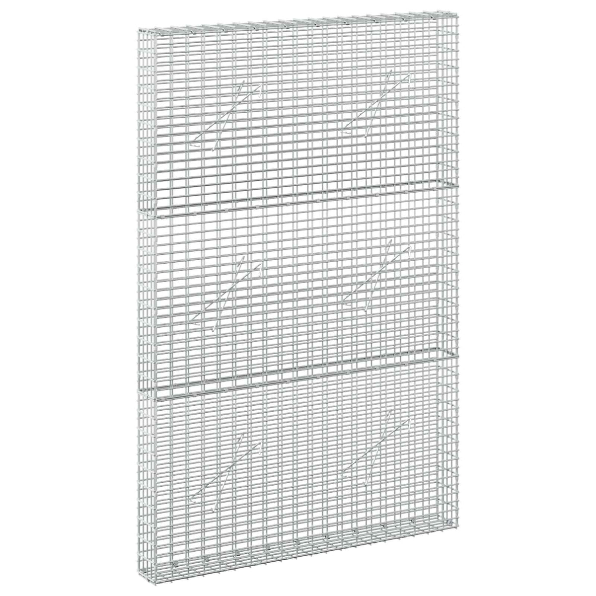 Gabionas su 3,5 mm viela ir 5x2,5 cm tinkleliu 100x10x150 cm