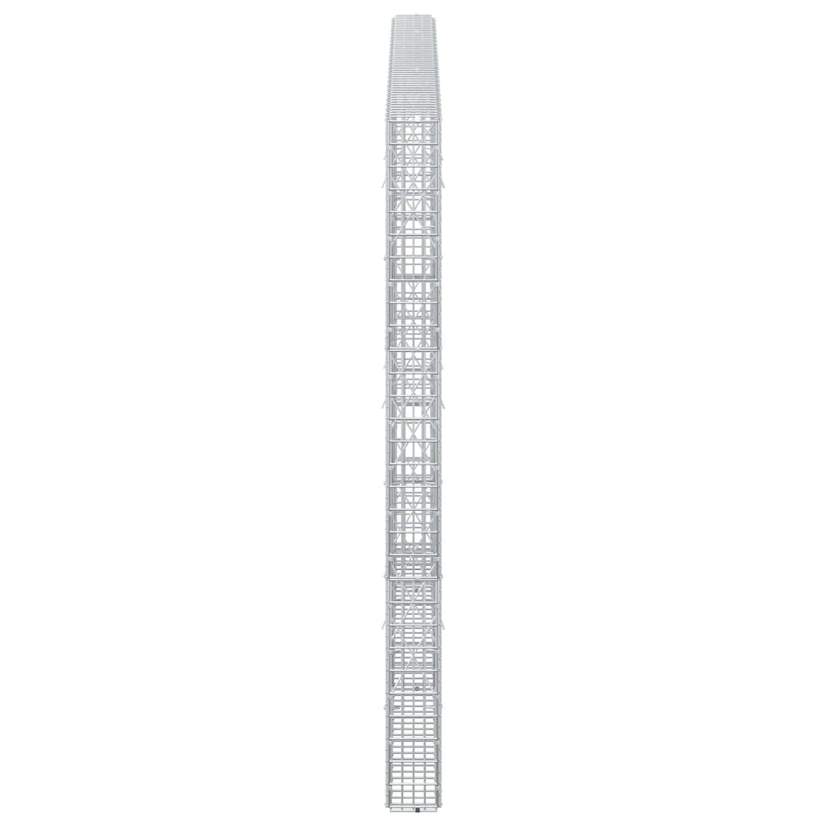 Gabionas su 3,5 mm viela ir 5x2,5 cm tinkleliu 250x10x150 cm