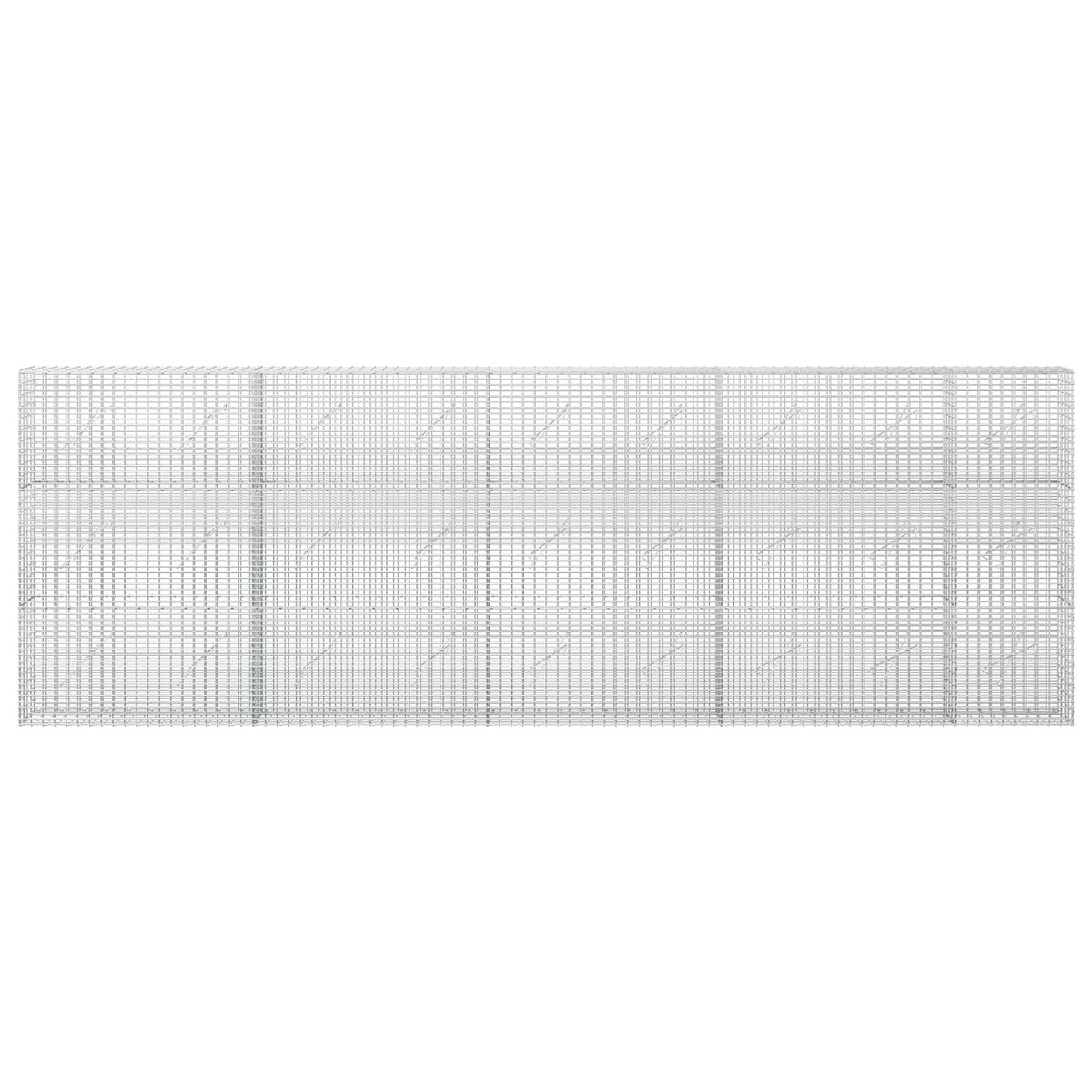 Gabionas su 3,5 mm viela ir 5x2,5 cm tinkleliu 450x10x150 cm