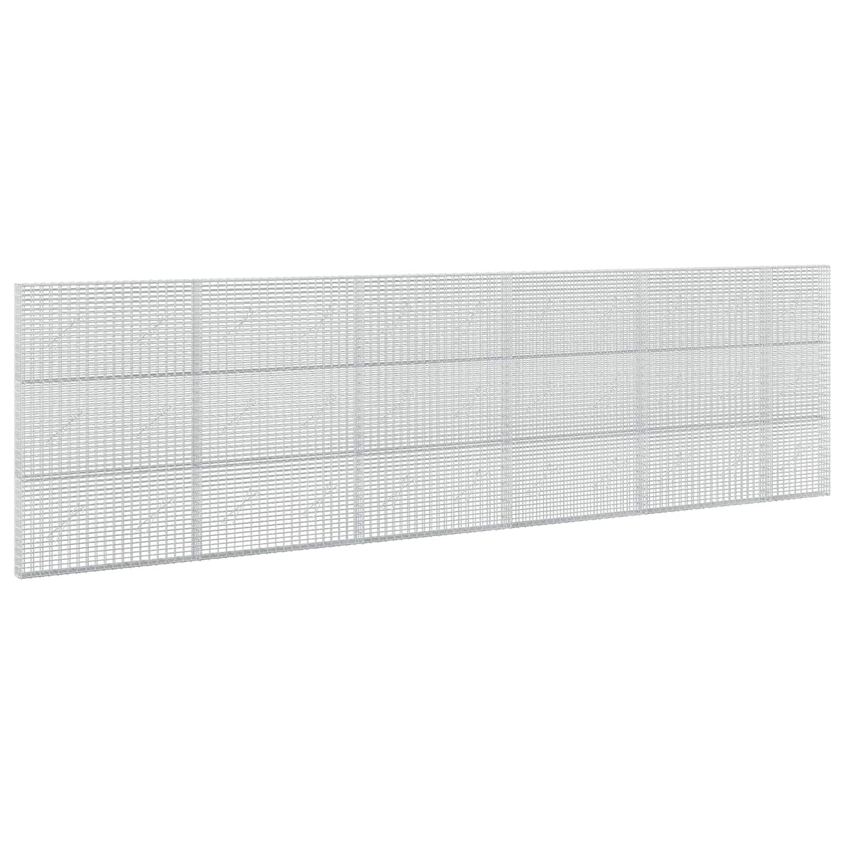 Gabionas su 3,5 mm viela ir 5x2,5 cm tinkleliu 550x10x150 cm