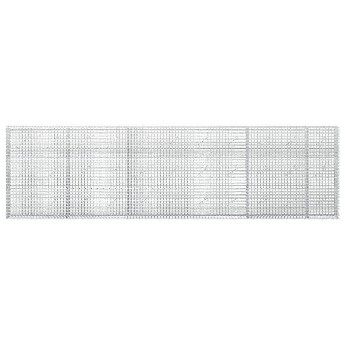 Gabionas su 3,5 mm viela ir 5x2,5 cm tinkleliu 550x10x150 cm