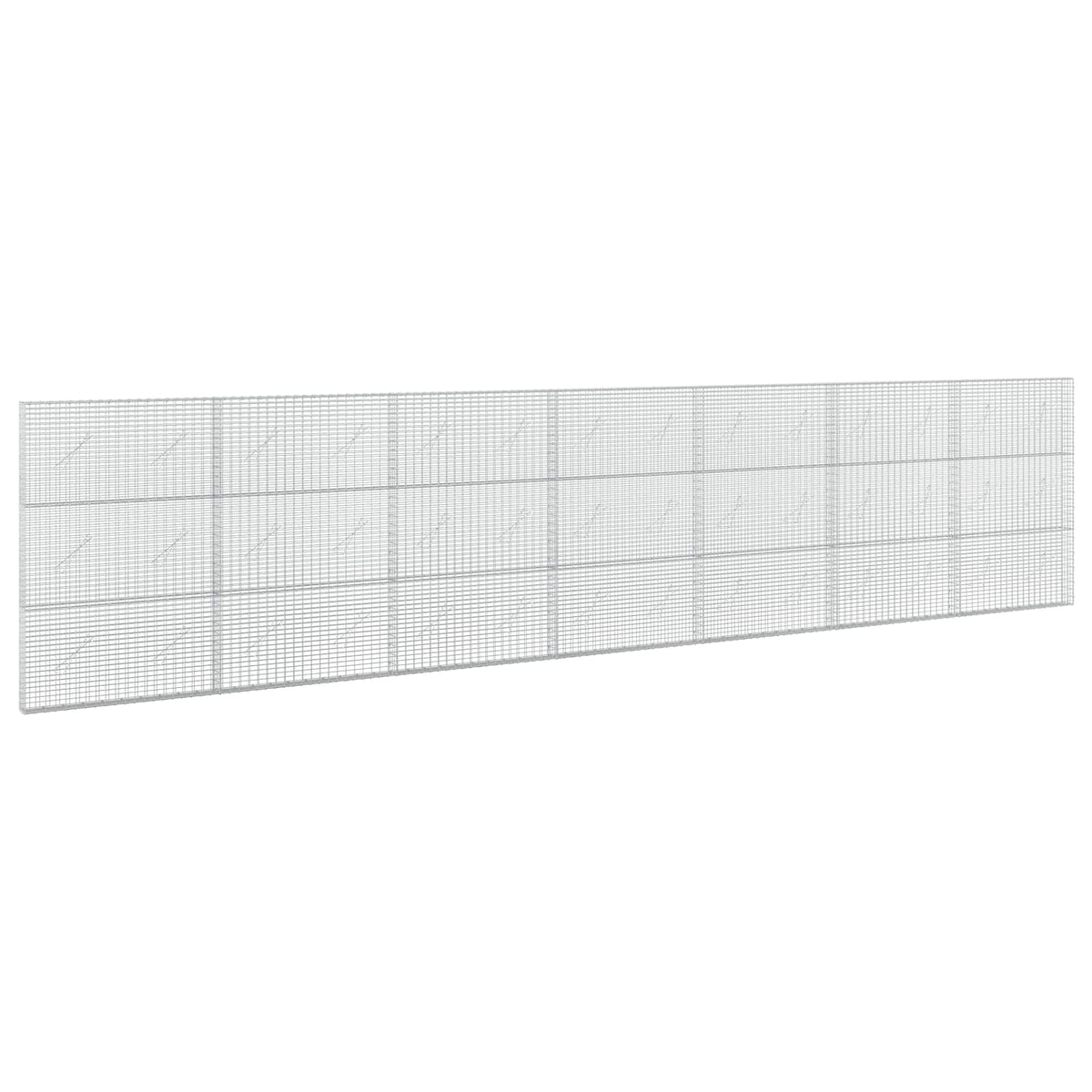 Gabionas su 3,5 mm viela ir 5x2,5 cm tinkleliu 700x10x150 cm