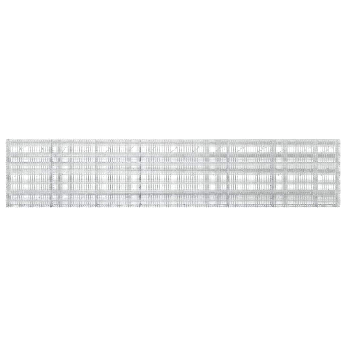 Gabionas su 3,5 mm viela ir 5x2,5 cm tinkleliu 750x10x150 cm