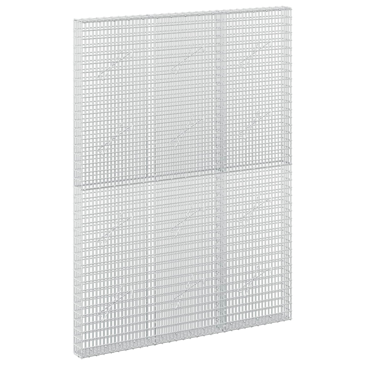 Gabionas su 3,5 mm viela ir 5x2,5 cm tinkleliu 150x10x200 cm