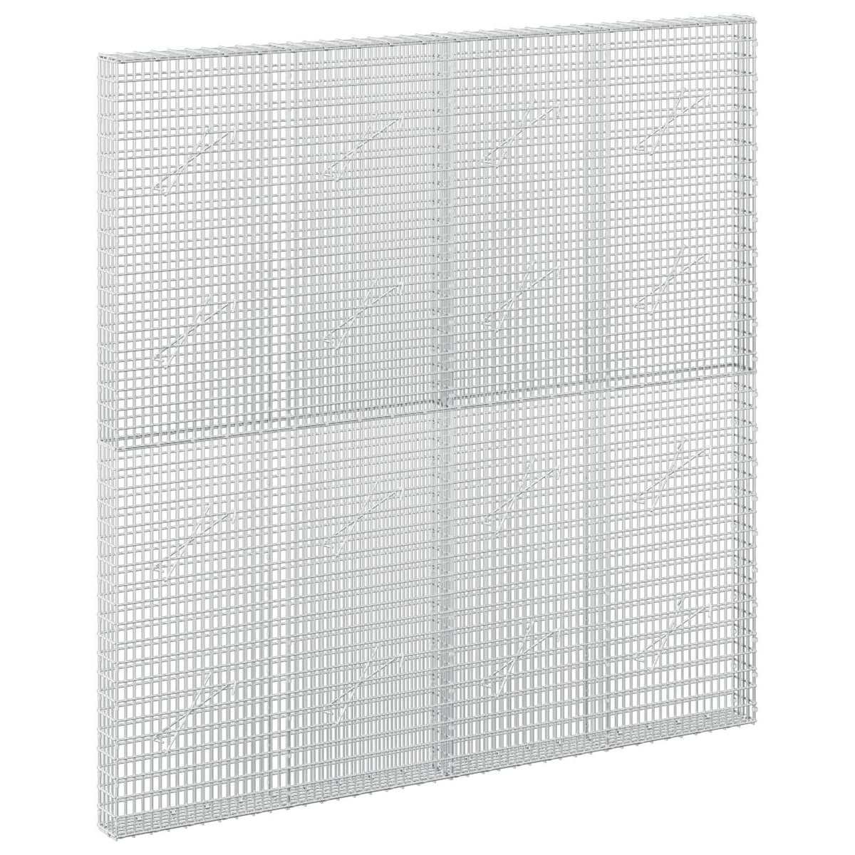 Gabionas su 3,5 mm viela ir 5x2,5 cm tinkleliu 200x10x200 cm