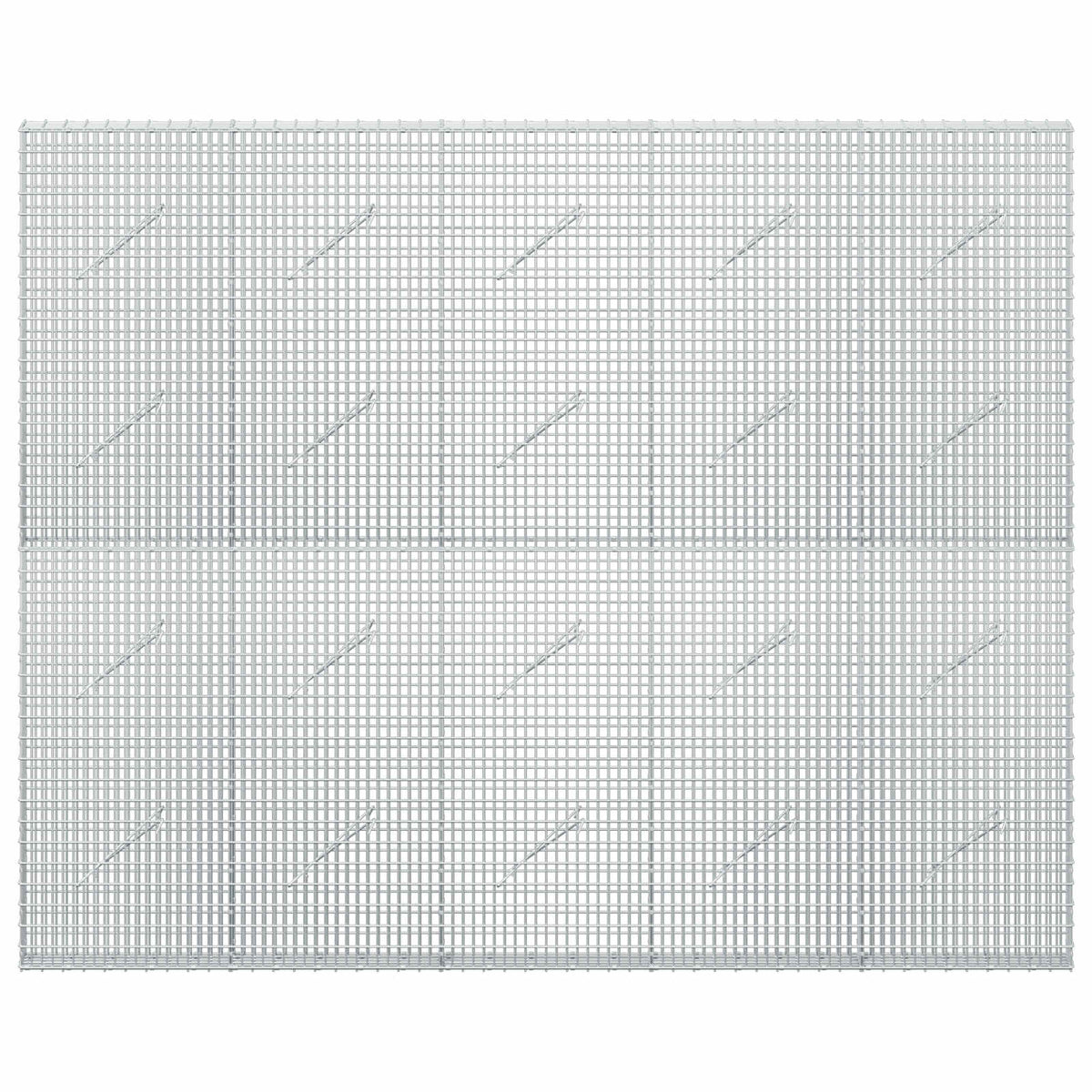 Gabionas su 3,5 mm viela ir 5x2,5 cm tinkleliu 250x10x200 cm