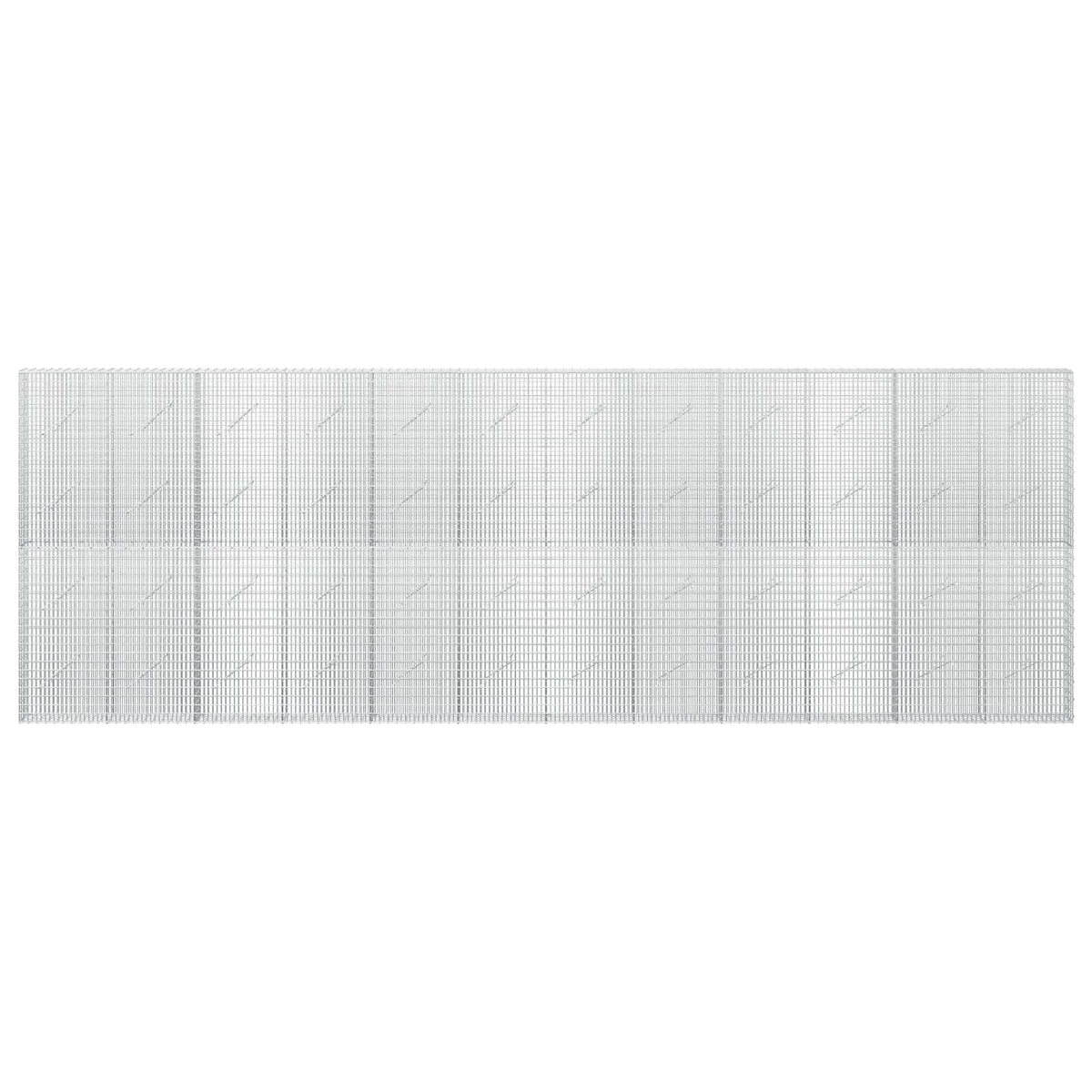 Gabionas su 3,5 mm viela ir 5x2,5 cm tinkleliu 600x10x200 cm