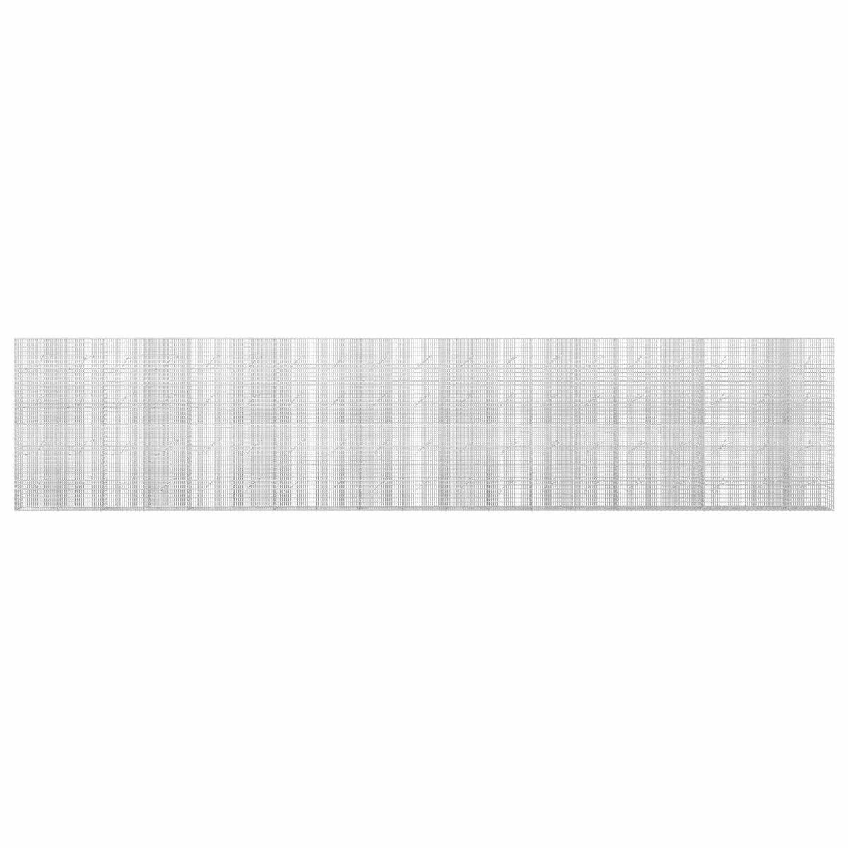 Gabionas su 3,5 mm viela ir 5x2,5 cm tinkleliu 950x10x200 cm