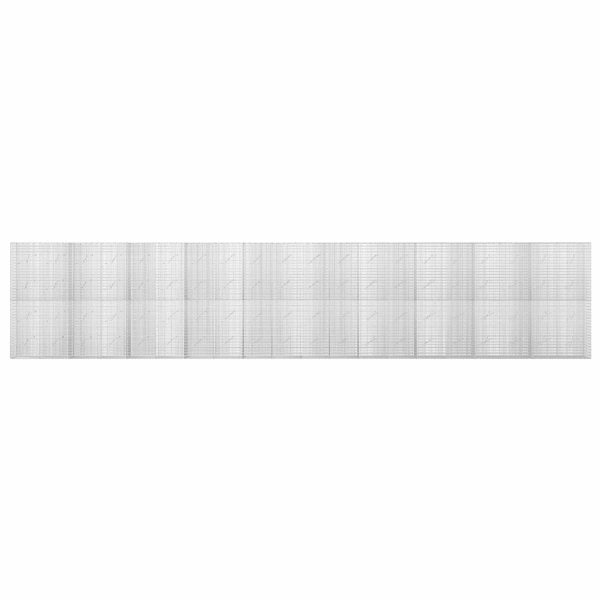 Gabionas su 3,5 mm viela ir 5x2,5 cm tinkleliu 1000x10x200 cm