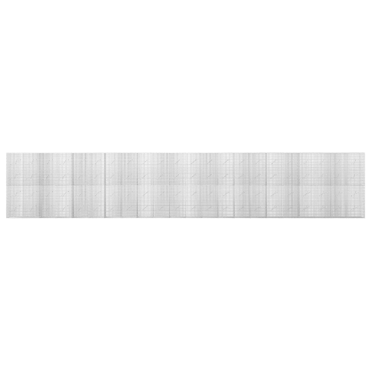 Gabionas su 3,5 mm viela ir 5x2,5 cm tinkleliu 1100x10x200 cm