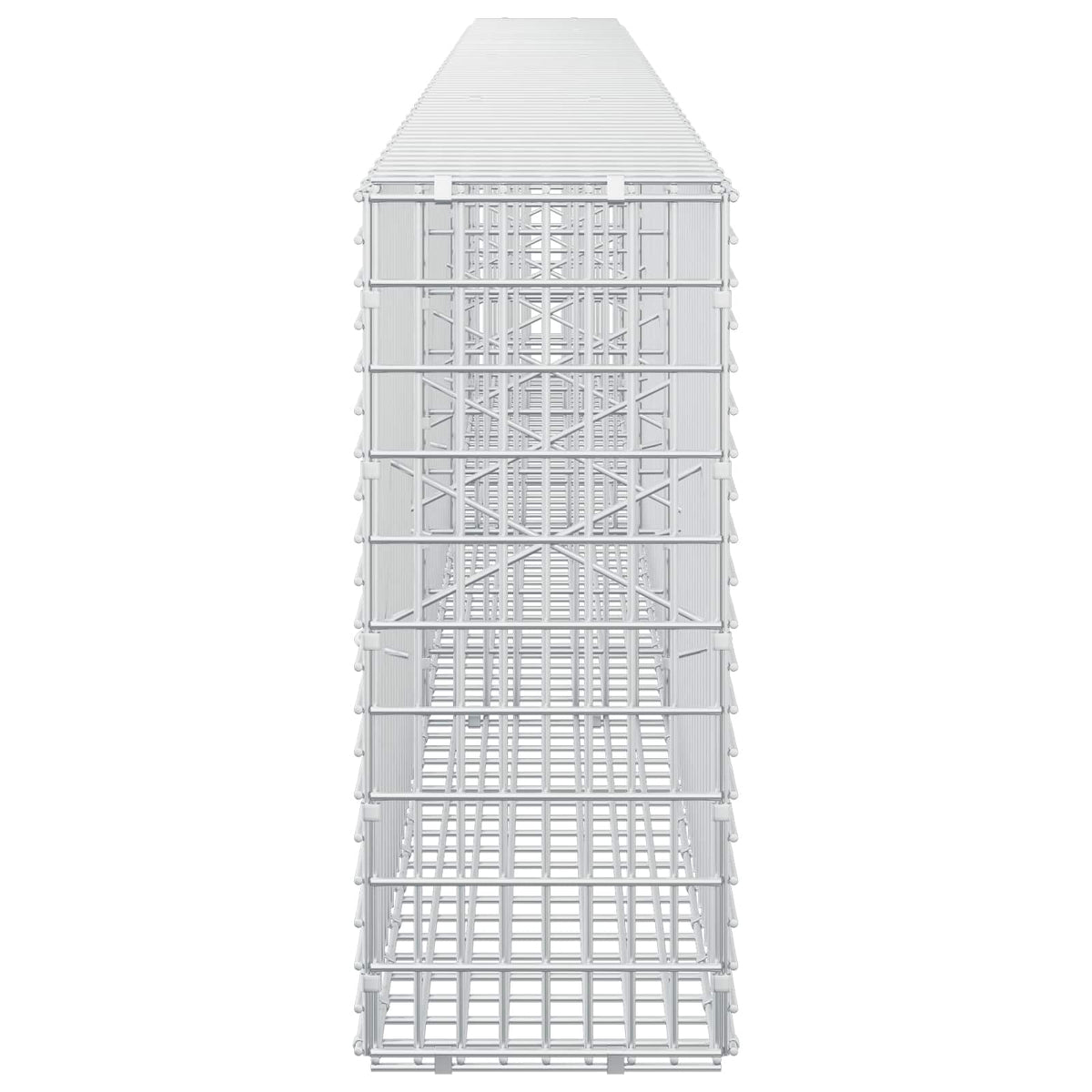 Gabionas su 3,5 mm viela ir 5x2,5 cm tinkleliu 350x20x50 cm
