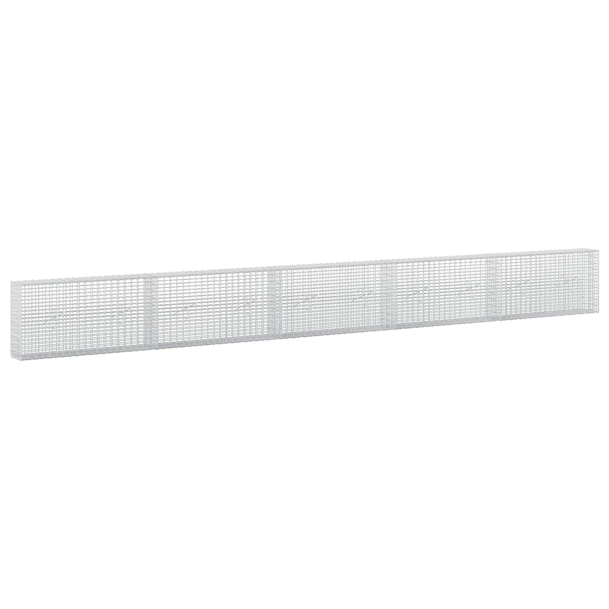 Gabionas su 3,5 mm viela ir 5x2,5 cm tinkleliu 500x20x50 cm