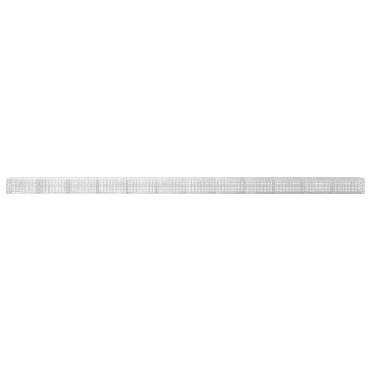 Gabionas su 3,5 mm viela ir 5x2,5 cm tinkleliu 1200x20x50 cm