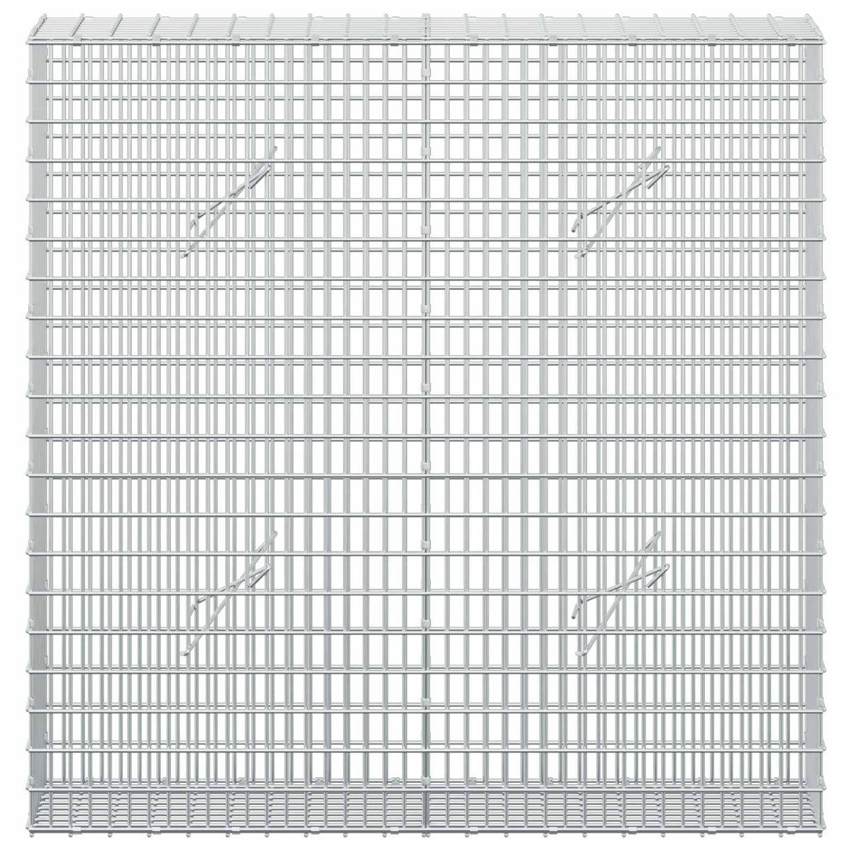 Gabionas su 3,5 mm viela ir 5x2,5 cm tinkleliu 100x20x100 cm