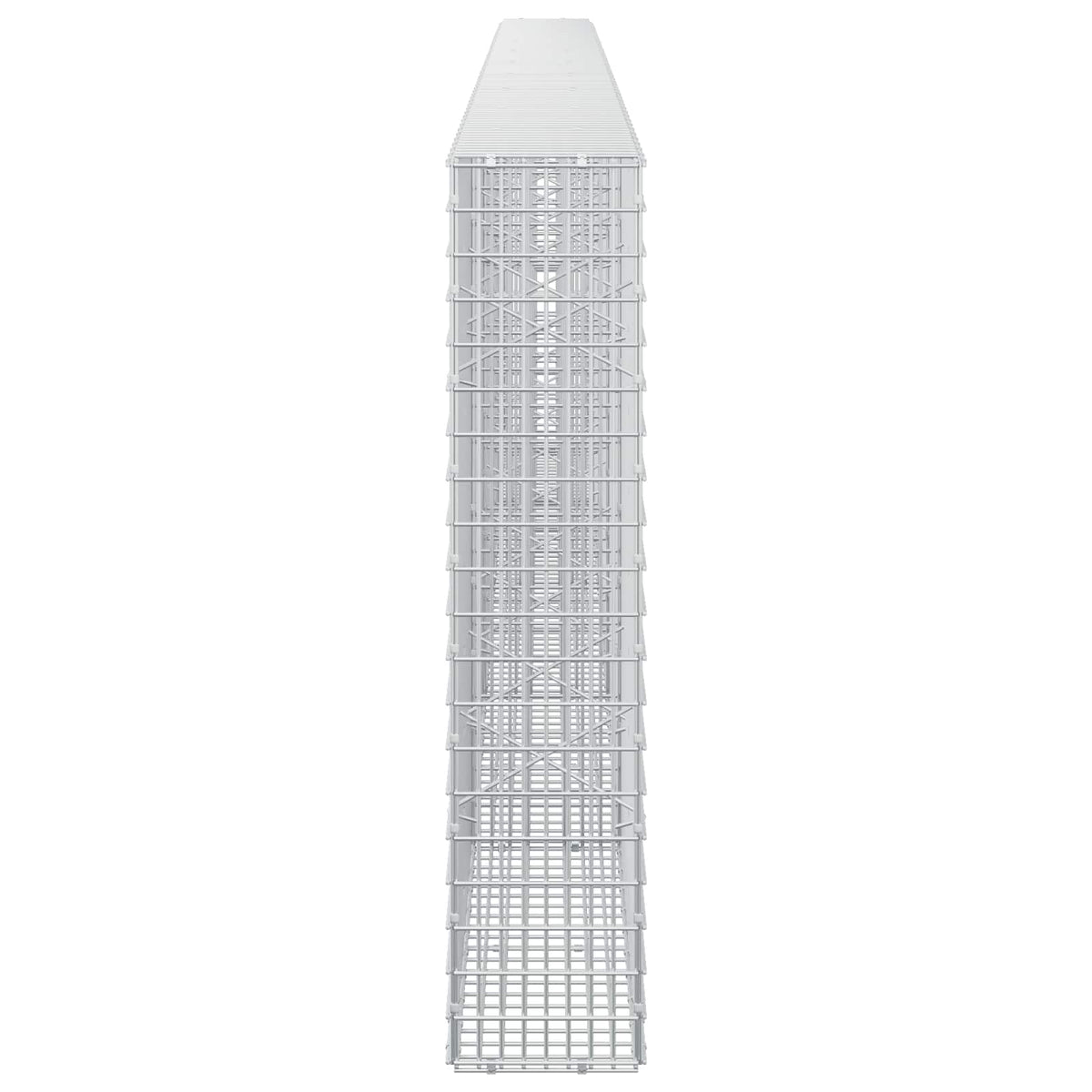 Gabionas su 3,5 mm viela ir 5x2,5 cm tinkleliu 500x20x100 cm