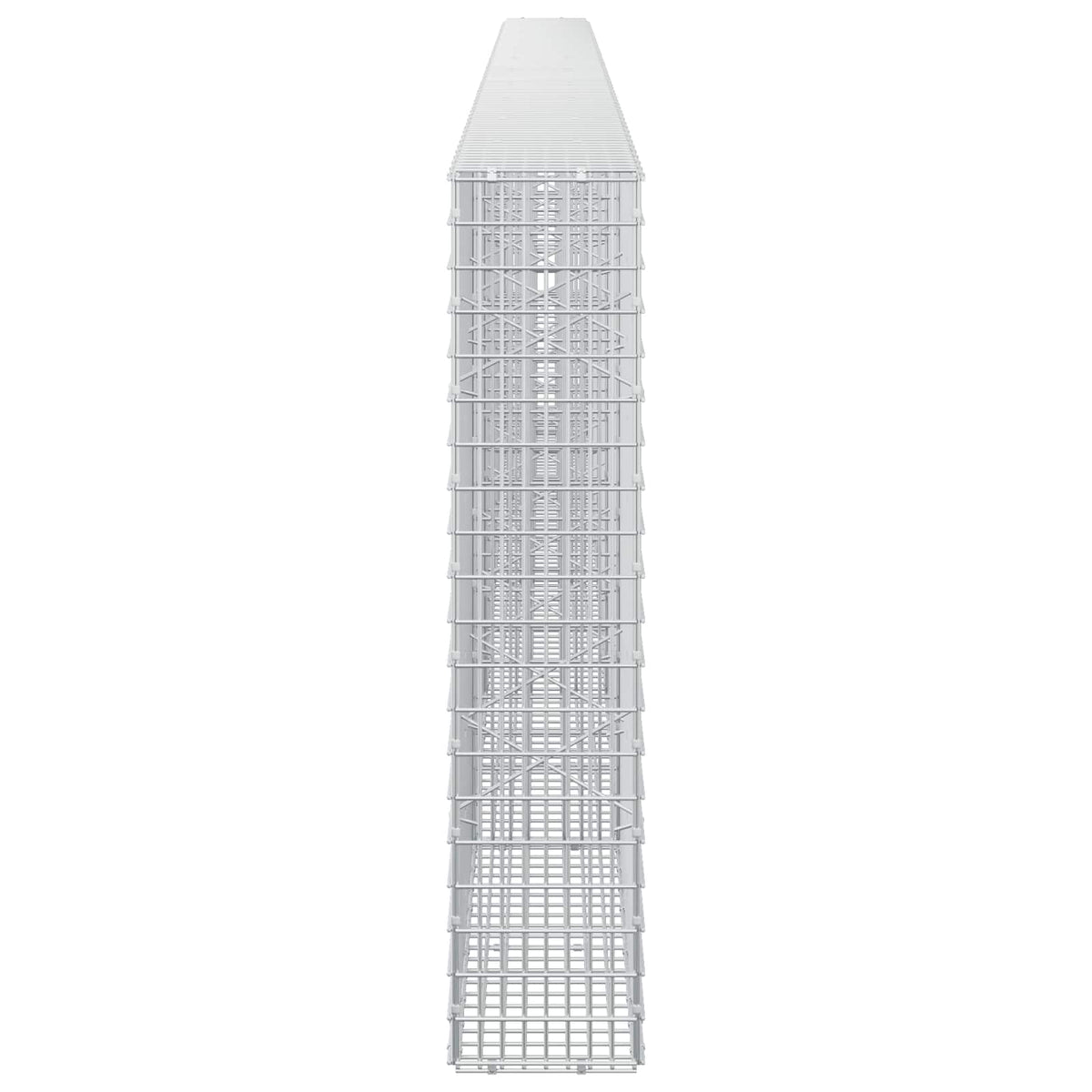 Gabionas su 3,5 mm viela ir 5x2,5 cm tinkleliu 550x20x100 cm