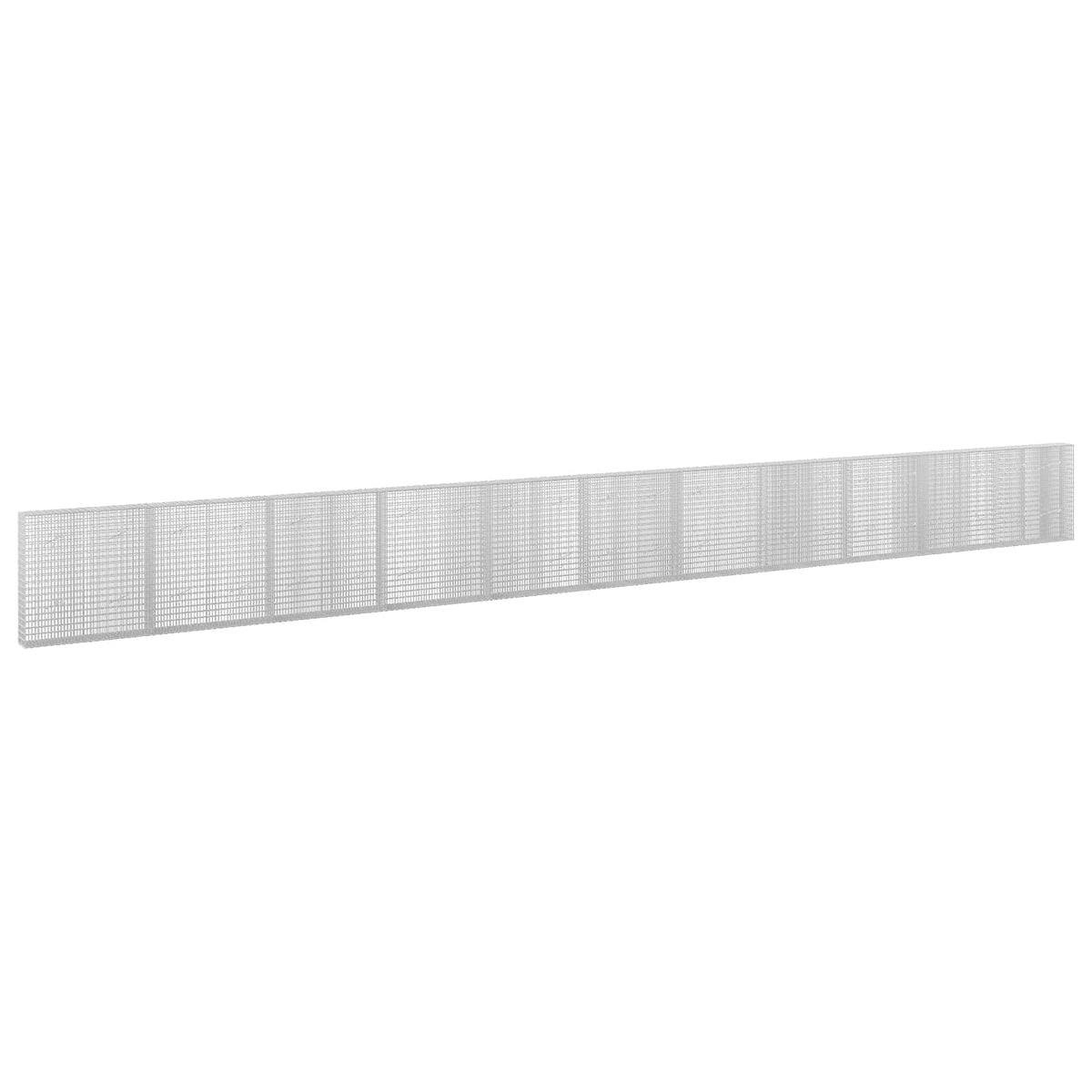Gabionas su 3,5 mm viela ir 5x2,5 cm tinkleliu 1100x20x100 cm