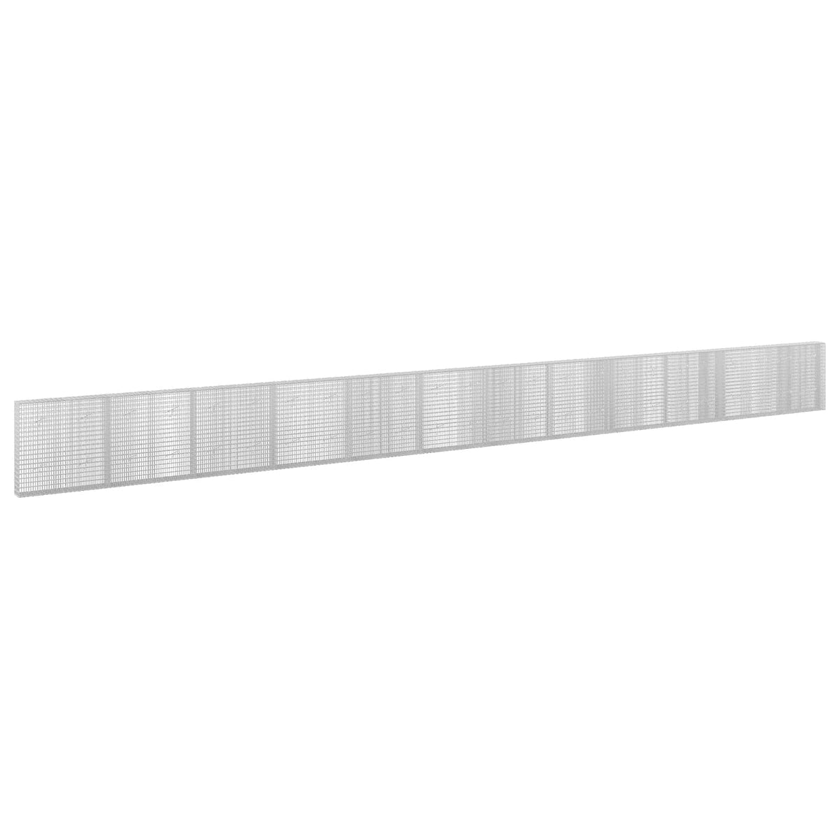 Gabionas su 3,5 mm viela ir 5x2,5 cm tinkleliu 1200x20x100 cm