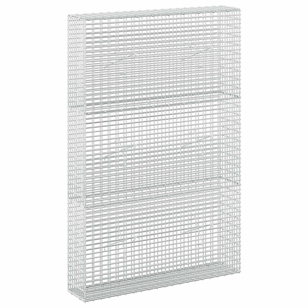 Gabionas su 3,5 mm viela ir 5x2,5 cm tinkleliu 100x20x150 cm