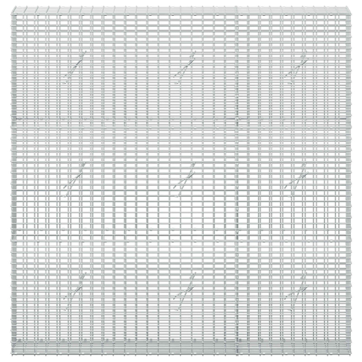 Gabionas su 3,5 mm viela ir 5x2,5 cm tinkleliu 150x20x150 cm