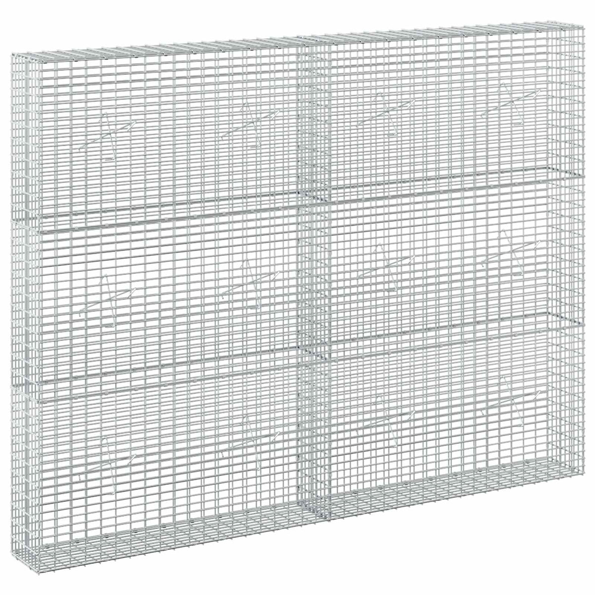 Gabionas su 3,5 mm viela ir 5x2,5 cm tinkleliu 200x20x150 cm