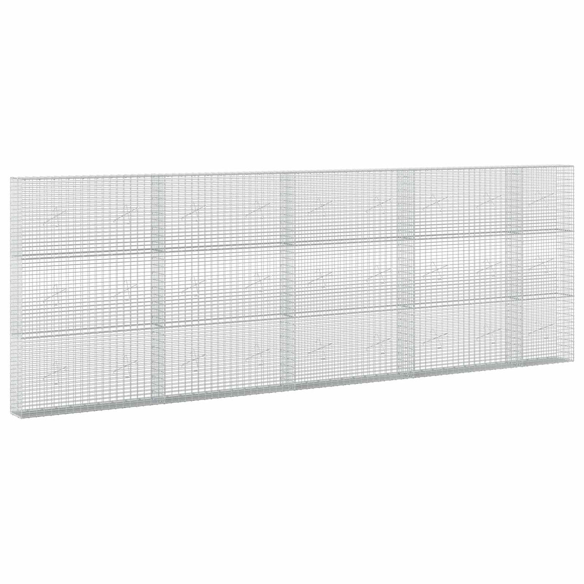 Gabionas su 3,5 mm viela ir 5x2,5 cm tinkleliu 450x20x150 cm